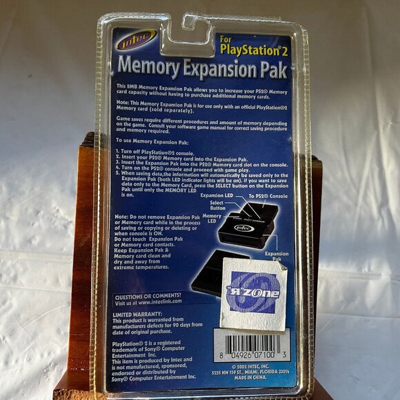 8MB PS2 Memory Card Expansion Pak For PlayStation 2 New Sealed - Picture 4 of 5